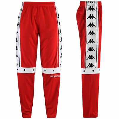 tuta kappa rossa con bottoni