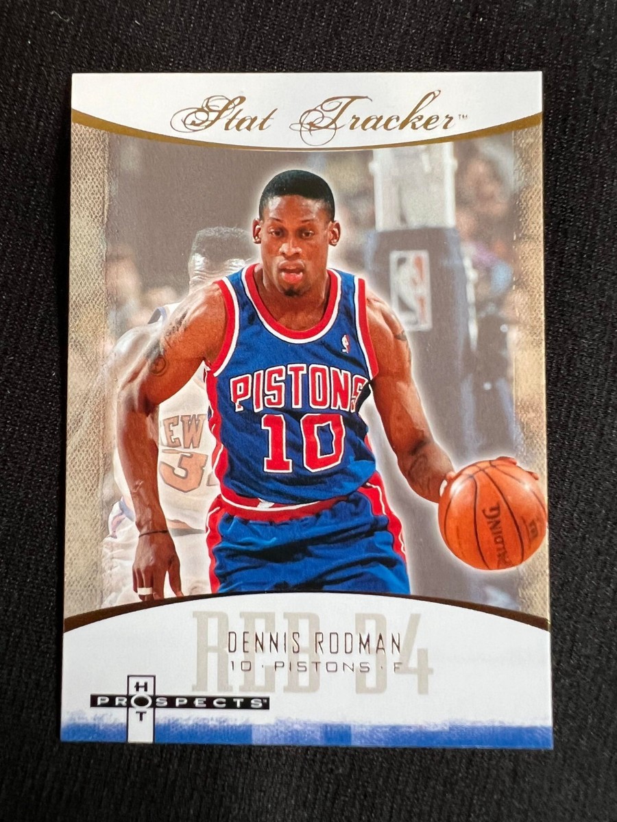 DENNIS RODMAN Pistons 2007-08 Fleer Hot Prospects Stat