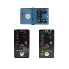 Mosky Delay/Distortion/Fuzz Guitar Bass Effect Pedal True Bypass Metal Shell