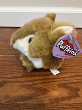 SWIBCO Puffkins Swifty the Brown Dear 1999 Plush Stuffed Animal NWT