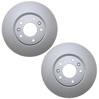 Bison Performance Pair 2 Front Coated 299mm Brake Rotors for Fusion MKZ 6 Milan