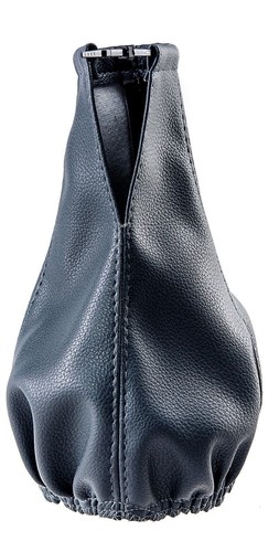 Soufflet Levier Vitesse Pommeau En Cuir Couture Noir Citroen C2 SAXO C3 C1 C5 XM - Afbeelding 2 van 5