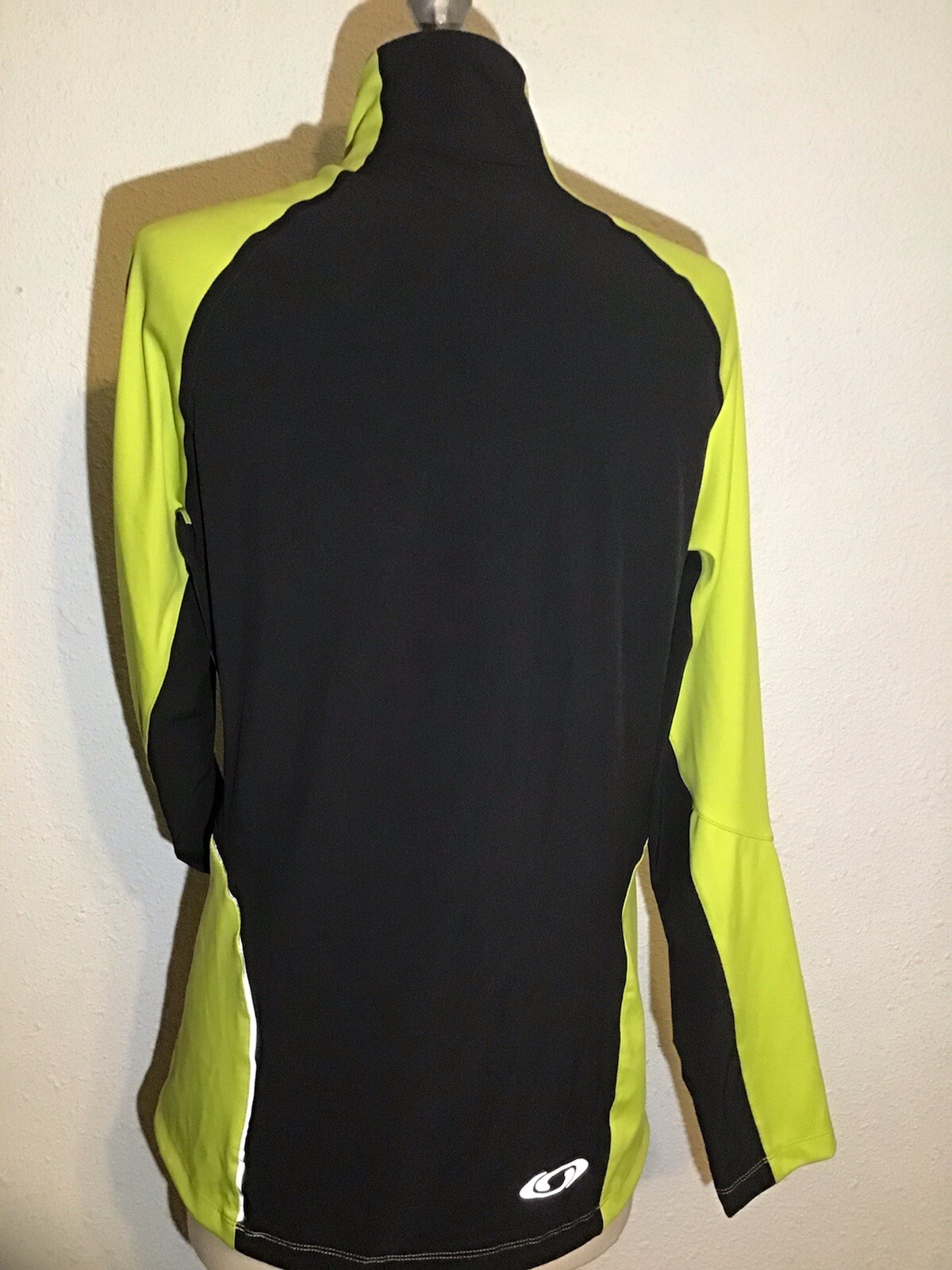 salomon giacca da trekking donna giallo nero taglia media