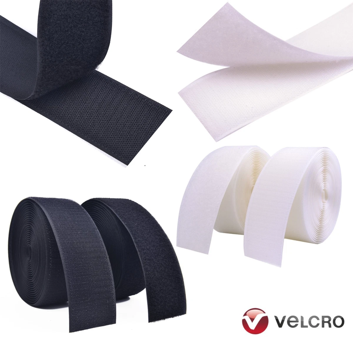 Sew On Hook & Loop Sewing/Stitch-On Fabric VELCRO® Brand Tape