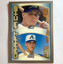 Topps 2000 Draft Picks Josh Hamilton/Corey Myers #449 Rookie MLB Baseball Card. rookie card picture