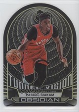 2019 Panini Obsidian Tunnel Vision Electric Etch Yellow 5/10 Pascal Siakam 7y2