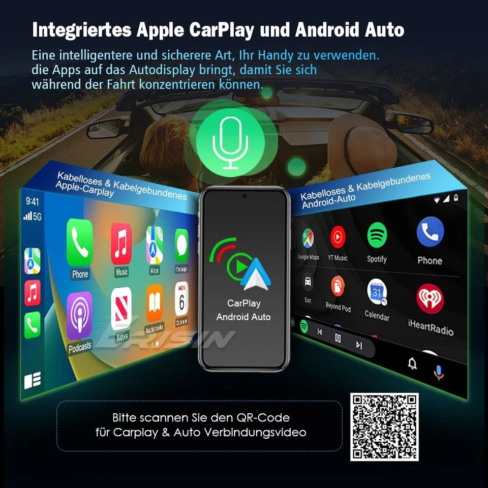 12.3" 128GB Android 14 Autoradio GPS Für Mercedes E-Klasse W207 C207 A207 NTG4.0 - Bild 4 von 4