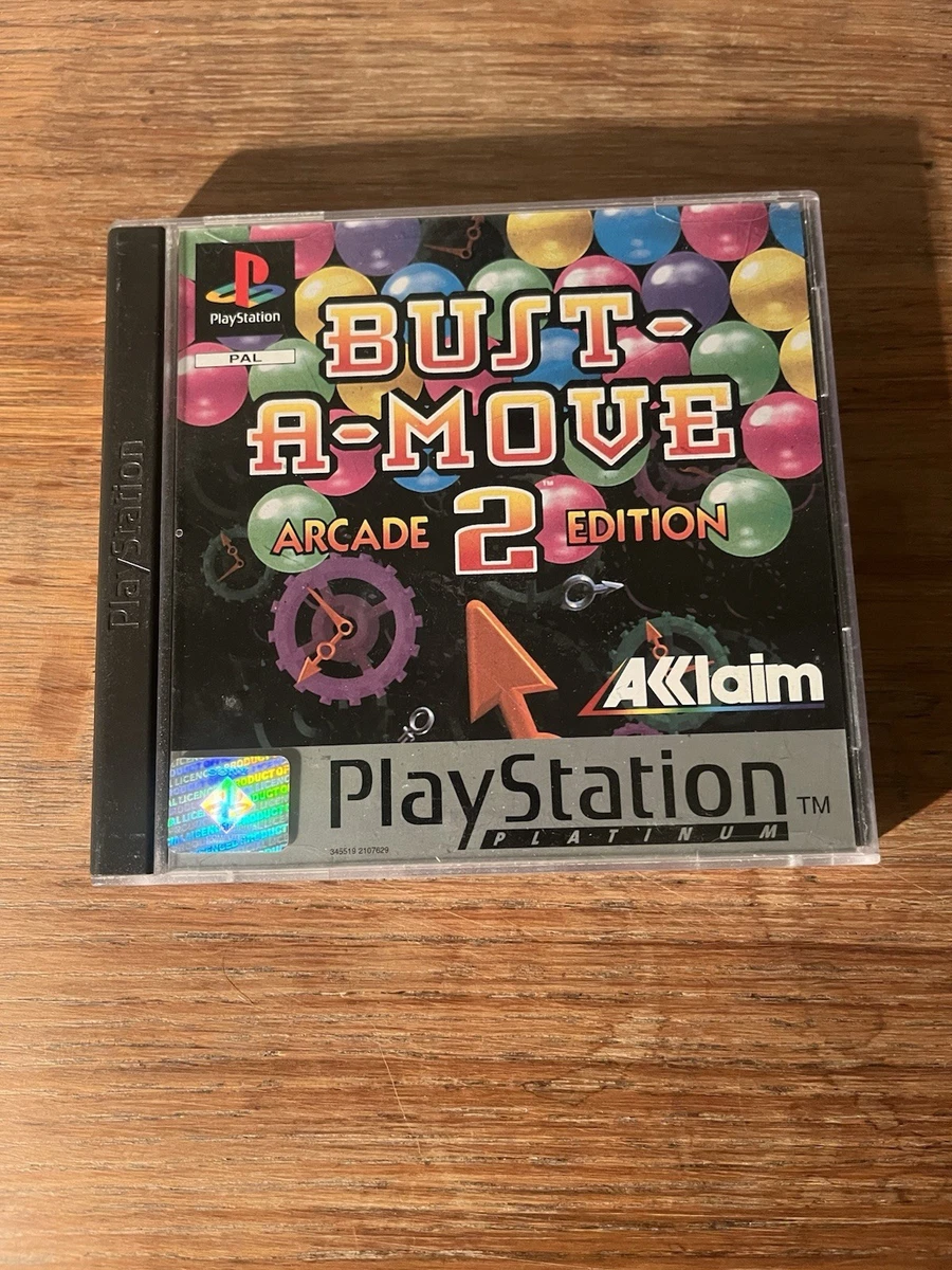 Lot De Jeux PS1 PlayStation 1 - Vegas Casino, 100% Star, Bust A Move - Complets Très Bon état
