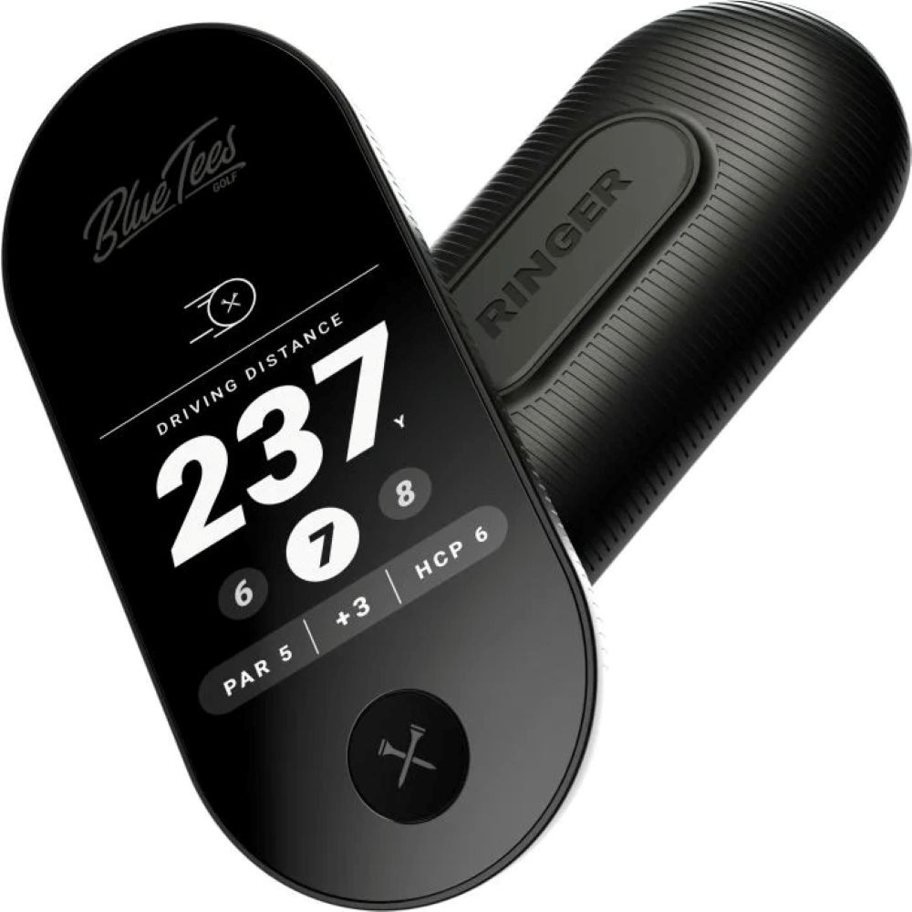 Blue Tees 2025 The Ringer Golf GPS Magnetic / Touch Screen 40k Pre Loaded -