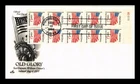 DR JIM STAMPS US COVER OLD GLORY G RATE BOOKLET FIRST DAY ISSUE ARTCRAFT