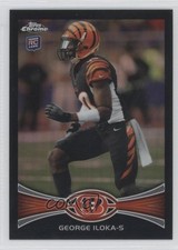 2012 Topps Chrome Black Refractor 84/299 George Iloka #205 0a1