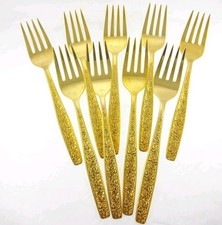 9pc Set Rogers Cutlery Co. Golden Spring Gard...