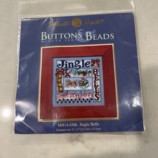 Mill Hill Jingle Bells Buttons And Beads Cross Stitch Kit 2008 Sealed
