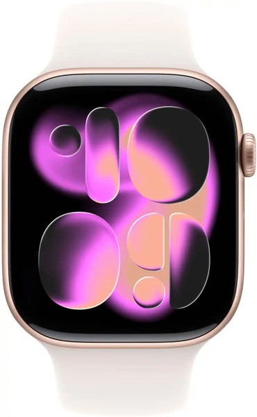 Apple Watch Series 11 42mm GPS Rosa Dorado con Banda Deportiva Rosa Claro S/M MEU04LW/A 3