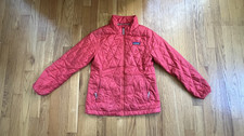 PATAGONIA Nano Puff Diamond Quilt Jacket Kids' Size Large Red / Pink