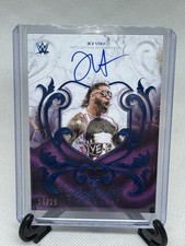 2025 Topps Royalty WWE Superior Signatures Jey Uso Blue Foil Auto 24/25 #SUP-JEY