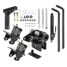Trailer Towing Hitch Bar With Sway Control 2 Shank 10000 Lb For Class Iiiiv