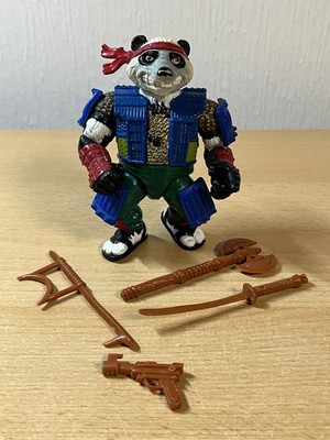 TMNT Vintage Panda Khan komplett Teenage Mutant Ninja Turtles Hero Playmates