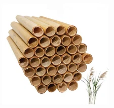 Mason Bee Tubes Natural Reed Pipe bee hive Inserts Pollinating kit for bee Ho...
