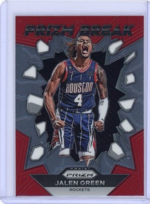 JALEN GREEN 2023 PANINI PRIZM PRIZM BREAK #11 HOUSTON ROCKETS