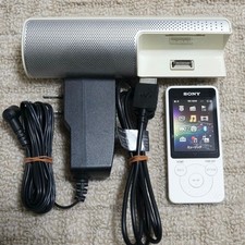 SONY NW S784 Walkman White Speaker Set Portable Audio Player Used Free Ship JP