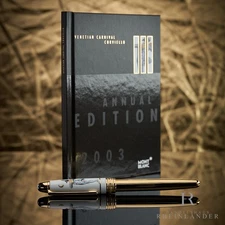 Montblanc Annual Limited Edition 2003 Venetian Carnival Fountain Pen ID 7412