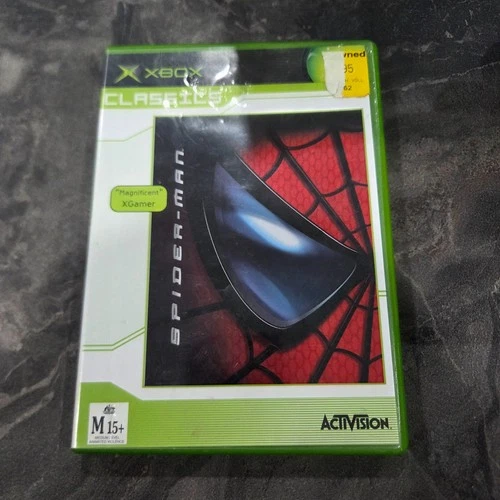 Spider-Man Xbox Game PAL + Manual