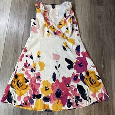 Lane Bryant sleeveless floral print dress Size 14