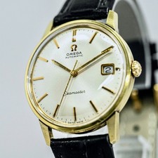 Vintage 1967 NEAR MINT OMEGA Seamaster Cal.565 Automatic Date Gold 34mm Mens