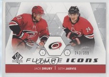 2022-23 SP Authentic Future Icons 243/399 Jack Drury Seth Jarvis #FI-6 15ok