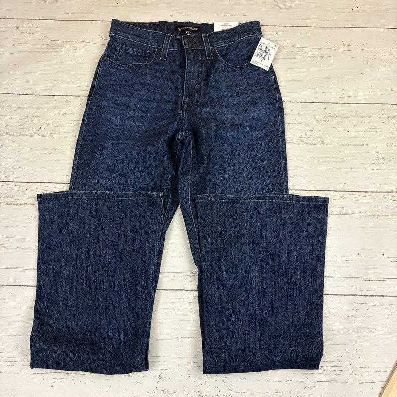 Lucky Brand Stevie High Rise Flare Jeans NWT Broken Zipper Size 6/28 (28X33)