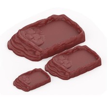 Reptiles Water and Dish NonSlip Feeding Bowl For Pet Terrariums Landscape