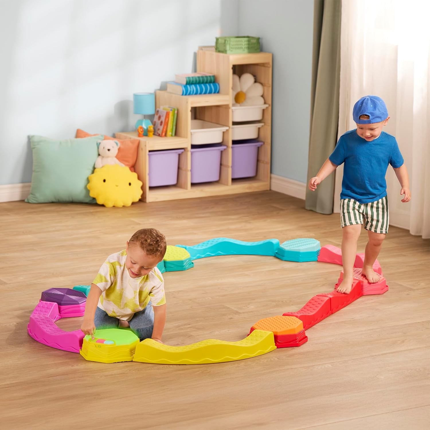 B. Toys – Children's Balance Beam – Music Games and Activities