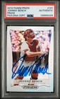 Johnny Bench Autograph Auto 2012 Panini Prizm Silver Prizm Card #141 - PSA/DNA