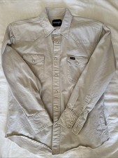 Wrangler Men  s Denim Shirt - Large