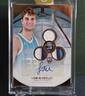 2025-26 Topps Three - Rookie 3 Patch Autographs Liam McNeeley Vertical