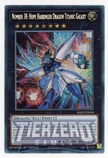 Yugioh RA02-EN036 - Number 38: Hope Harbinger Dragon Titanic Galaxy - Secret Rar