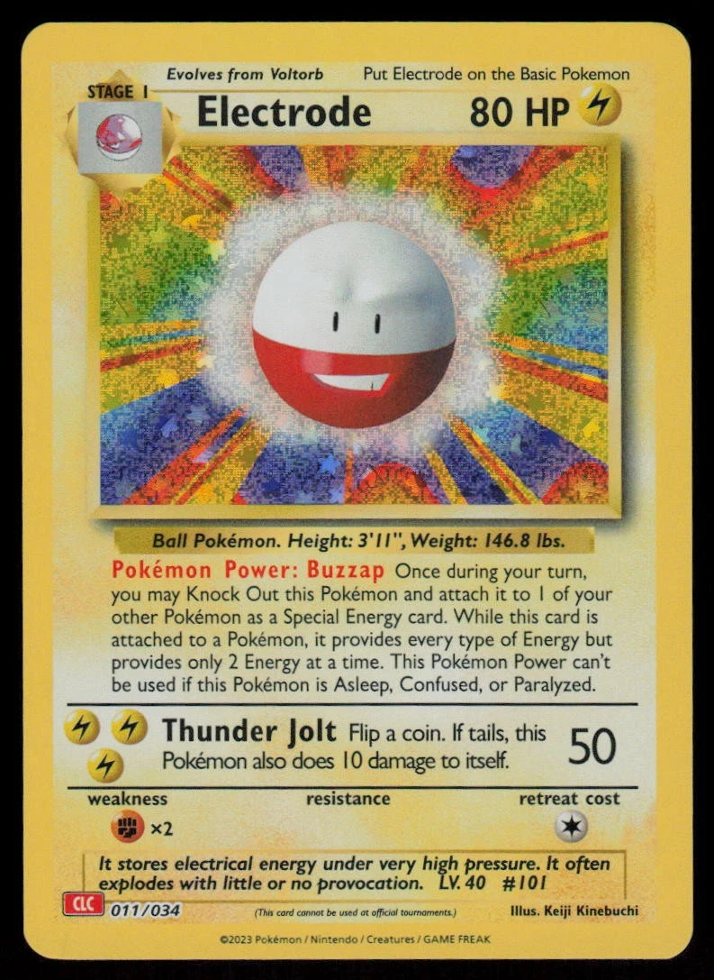 Electrode Pokémon TCG Cards for sale | eBay