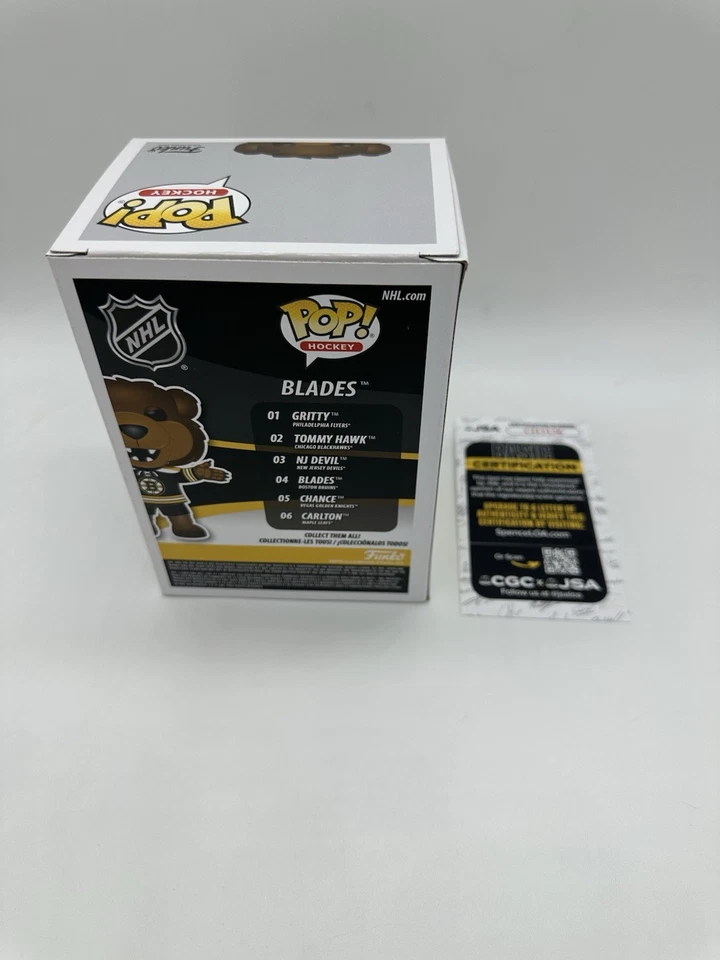 ПОДПИСАННЫЕ ЛЕЗВИЯ PHIL ESPOSITO FUNKO POP BOSTON BRUINS NHL JSA ПОДЛИННЫЕ - Изображение 4 из 4