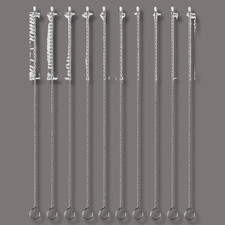 12IN STRAW CLEANER BRUSH SET 10PK EXTRA WIDE 12MM LONG FOR BOTTLE CUP TUBE