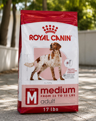 Royal Canin Size Health Nutrition Medium Breed Adult Dry Dog Food 17 lb