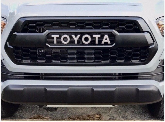 New OEM Toyota TRD PRO Grille Matte in Black Fits '16-'23 Tacoma - PT228-35170