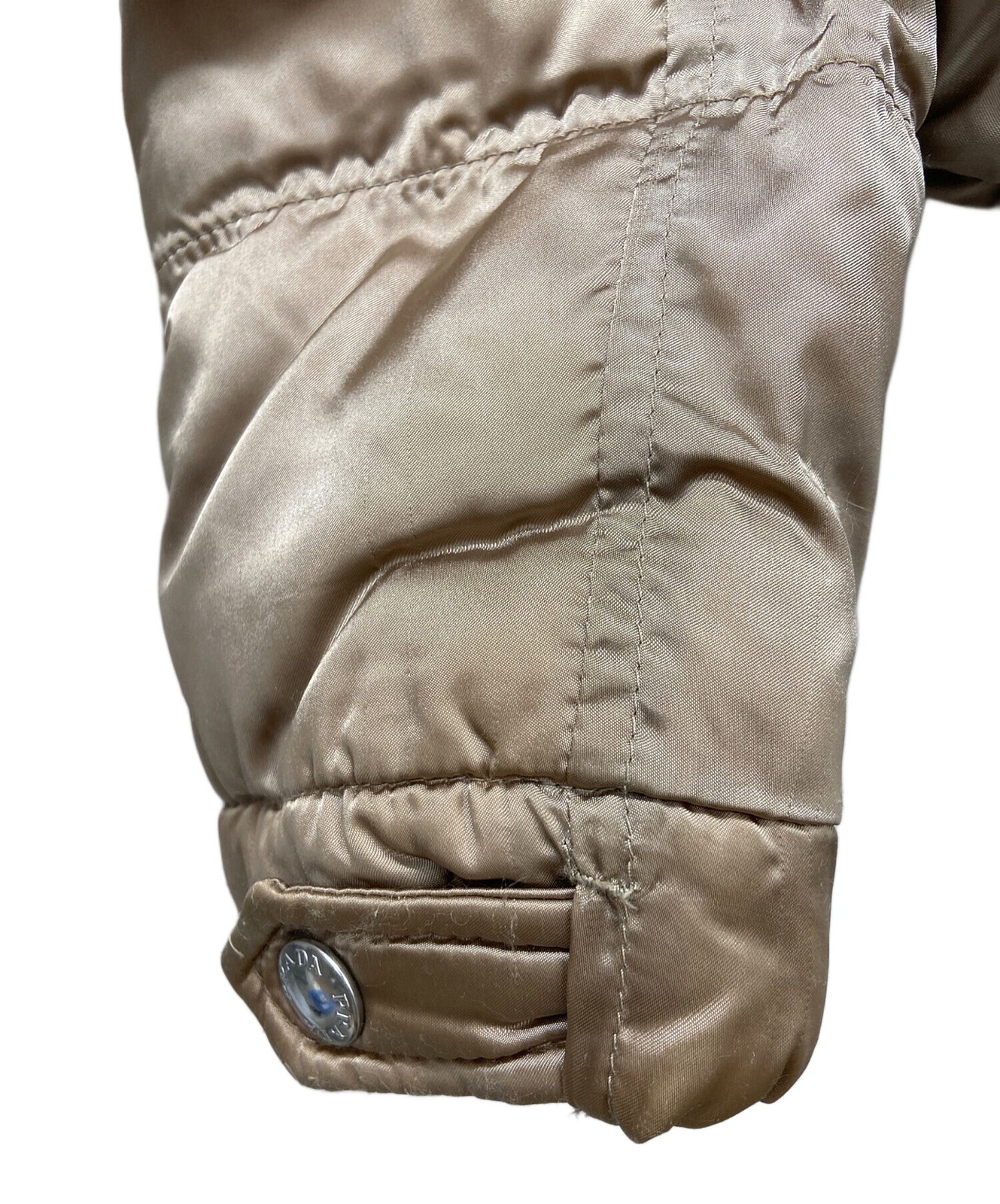 PRADA Down Jacket/ Beige/ Size: 38 - image 8