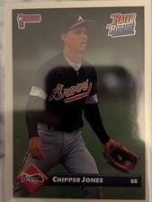 Donruss 1992 Chipper Jones Rated Rookie Series 2 #721 Atlanta Braves MLB Card. rookie card picture