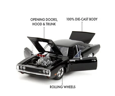 Jada Toys Dodge Charger 1970 Modellauto 1:24 Fast & Furious - Bild 1 von 4