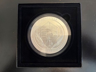 2015 ATB 5oz Homestead National monument of America Nebraska OGP COA