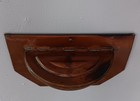Antique Covered Holy Water Stoup Basin Font Copper / Patina Wall Mount RARE FIND — photo 7