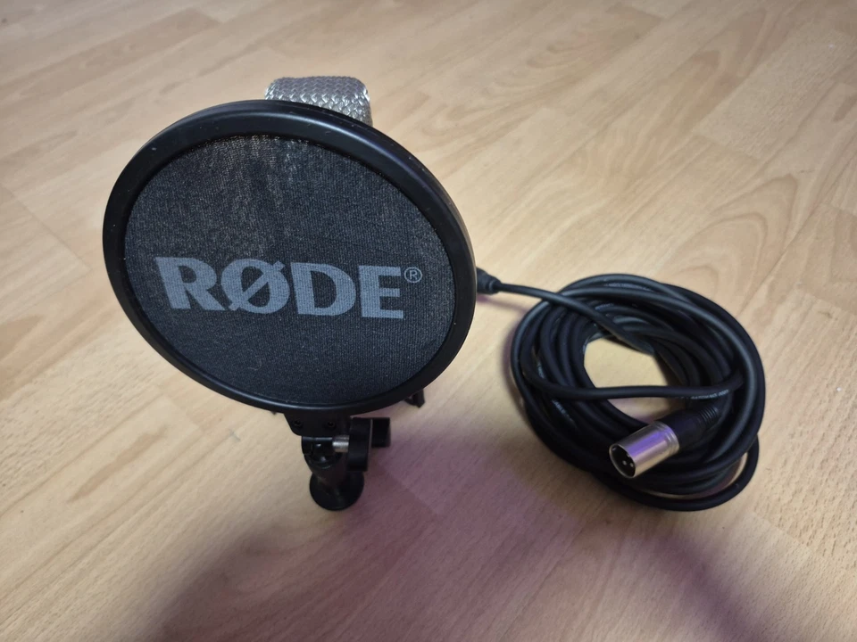 Rode NT1-A Kit Kondensator-Mikrofon Set mit Spinne, Popschutz - Bild 4 von 4