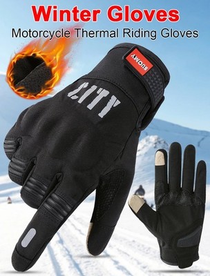 Motorcycle Gloves Winter Ski Touchscreen Motorcross Cycling Gloves for Men Women