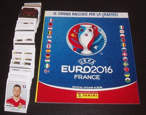 PANINI EURO 2016 ~ ALBUM VUOTO + SET COMPLETO 680 figurine